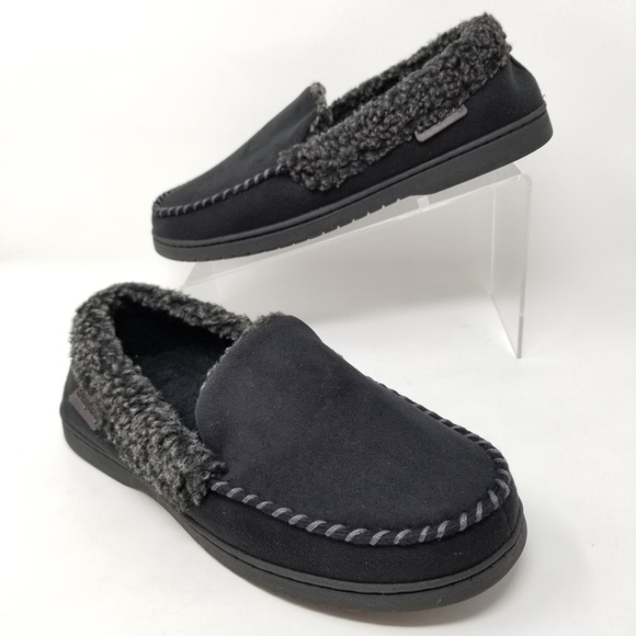black dearfoam slippers